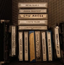 Cassette Neo Geo Arcade Videogames