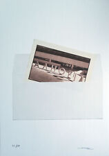 ANTONIO TROTTA - Fotolitografia firmata, num. 75/150 da cartella Parco scultura