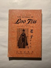 The sayings of Lao Tzu a new