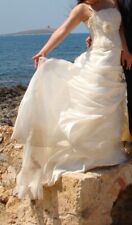 VESTITO DA SPOSA ABITO ELEGANTE VALENTINI SPOSE  TAGLIA 44/46