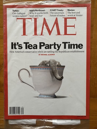 Time magazine 2010 tea - magazine, it’s