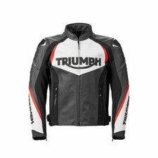 Triumph Giacca Pelle Moto
