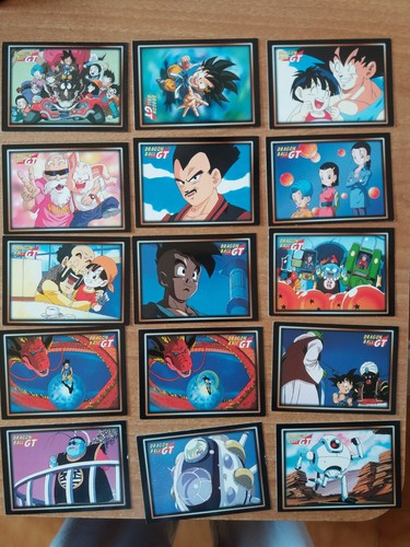 Lotto carte dragon ball gt - 45,