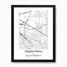 Olgiate Olona,Italia Mappa