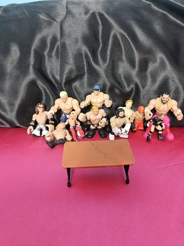 Lotto figurine wrestling wwe - lotto,