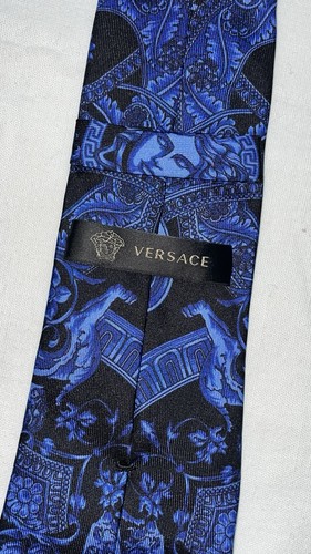 Cravatta versace 100 seta - versace, 100%