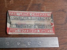 vecchia lametta per rasoio di