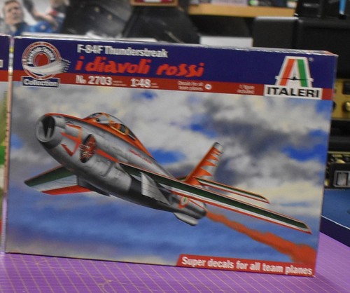 Italeri 84f thunderstrak - f-84f,