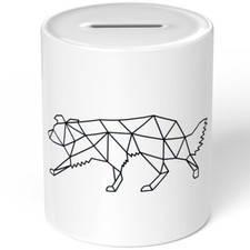 Border Collie, Origami-Stil