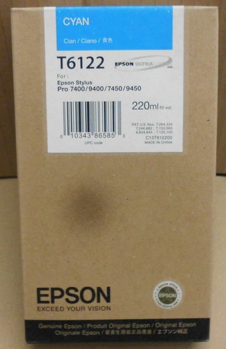 Epson t6122 inchiostro ciano - epson,
