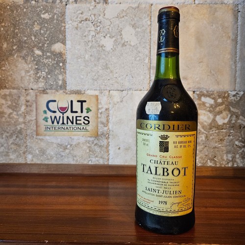 1978 chateau talbot bordeaux - talbot,