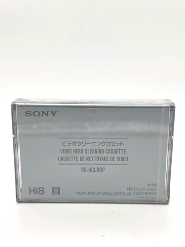 Sony cleaning cassette - sony,