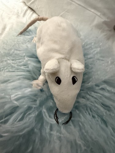 Peluche topo bianco ikea ratto - peluche,