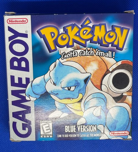 Pokemon versione blu scatola - pokemon,
