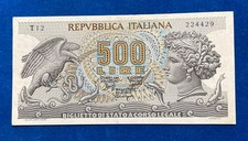 Rep. Ita. Banconota Da 500