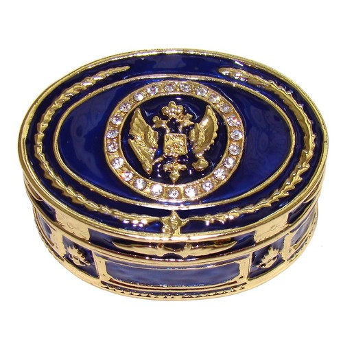 Réplique tabatiere faberge - réplique,
