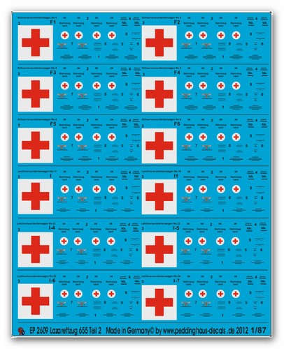 Peddinghaus decals 2609 - decals,