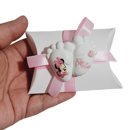 Bomboniera nascita minnie - nascita,