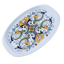 Nova Deruta Ceramica Oval Dish