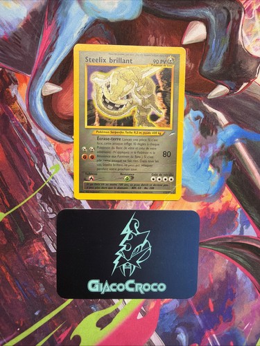 Carte pokemon steelix brillant - carte,