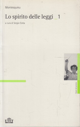 Montesquieu spirito delle - lo,