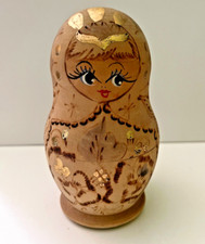 Matrioska in legno decorata a