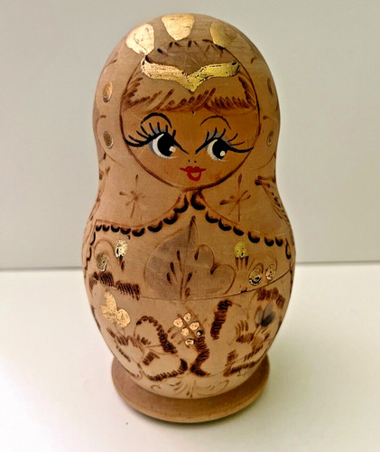 Matrioska legno decorata a - legno,