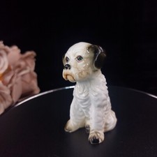 Vintage Ceramic Terrier Dog