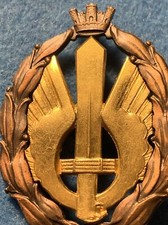 AERONAUTICA DISTINTIVO  “ASSALTO “ PRIMO MODELLO RI CLASSE ORO