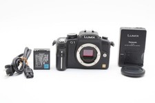 Fotocamera mirrorless Panasonic LUMIX DMC-G1 con batteria e caricabatterie da...