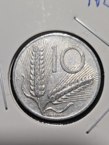 1955 italy lire - 1955-r, 10