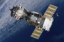 Russian Soyuz spacecraft in