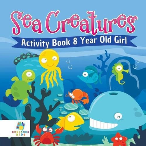 Sea creatures activity book - sea,