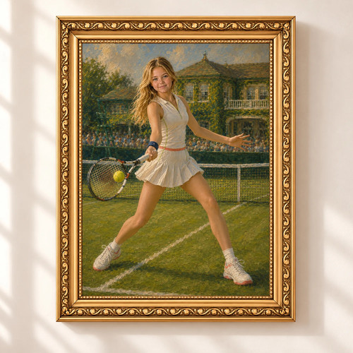 Ritratto tennista
