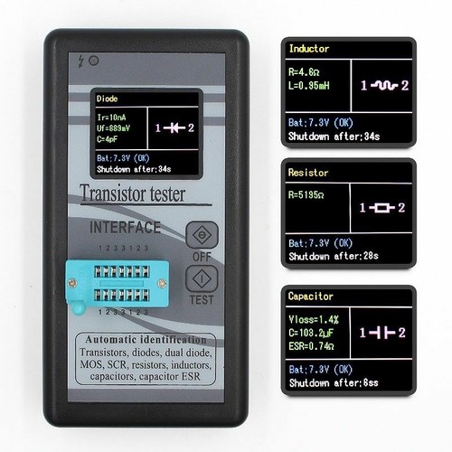 Lcr tc1 transistor tester tft - lcr-tc1,