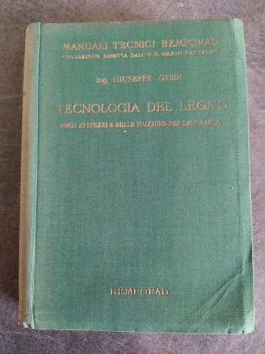 Tecnologia del legno - , ing