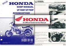Honda VF750F Manuale uso