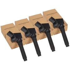 4 bobine accensione originali 04C905110E per VW Golf Audi A1 A3 Seat Skoda 1.2 1.4 TSI