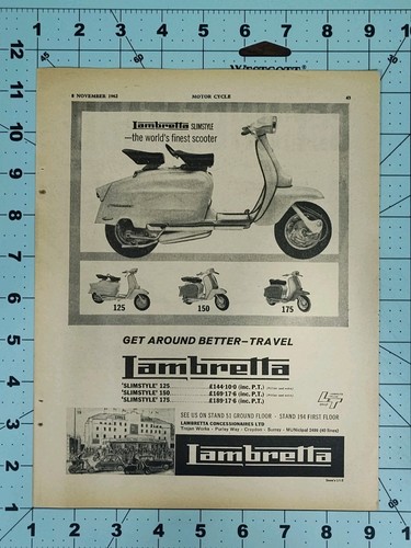 Pubblicità stampa scooter - pubblicità,