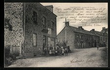 CPA Vautortes, Le bas du Bourg