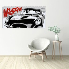 QUADRI MODERNI 120x60 CM DIABOLIK EVA KANT FUMETTI 