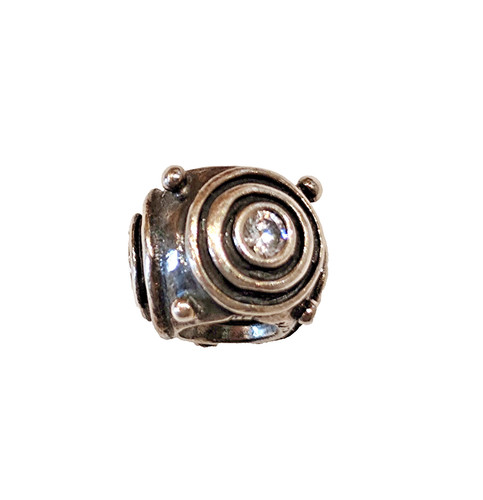 Pandora bead argento zirconi - argento, 3