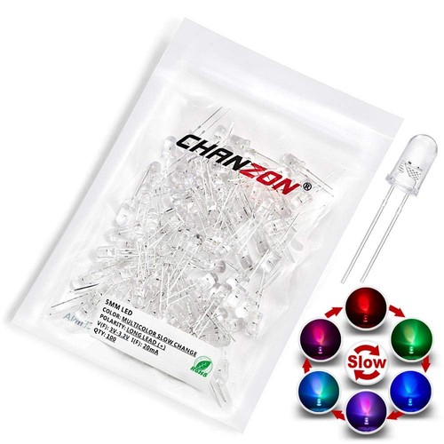 Chanzon 100 pezzi 5mm - chanzon, rgb