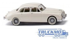 Wiking Jaguar MK II bianco perla 081306