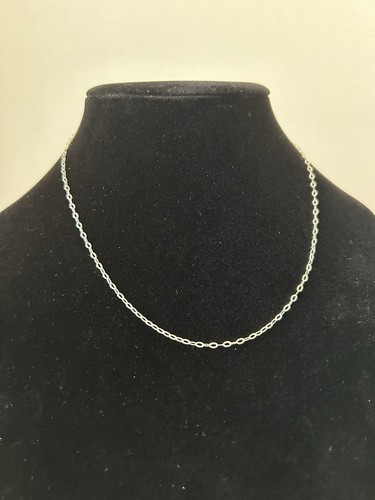 Collana catena cavo argento