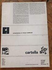 Cartella Settanta Presentazione Di Gillo Dorfles,Aavv Chiari,Miccini,Pignotti...