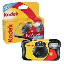 Kodak Fun Saver 27+12 photos Fotocamera Usa e getta con Flash (SPED. GRATUITA)
