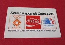 CALENDARIETTO COCA COLA 1984