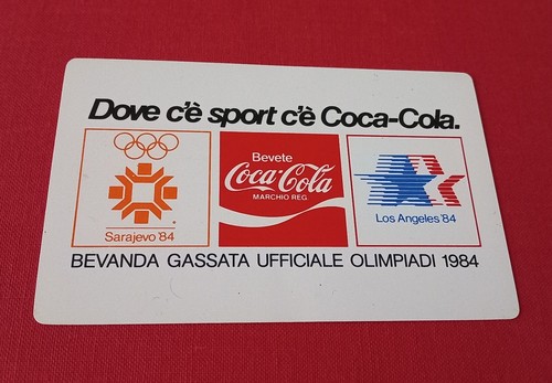 Calendarietto coca cola 1984 - coca,