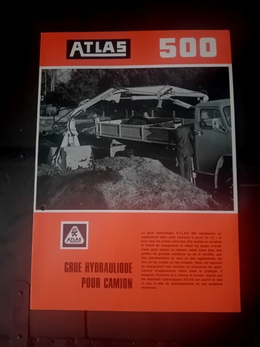 Atlas 500 gru idrauliche - atlas,
